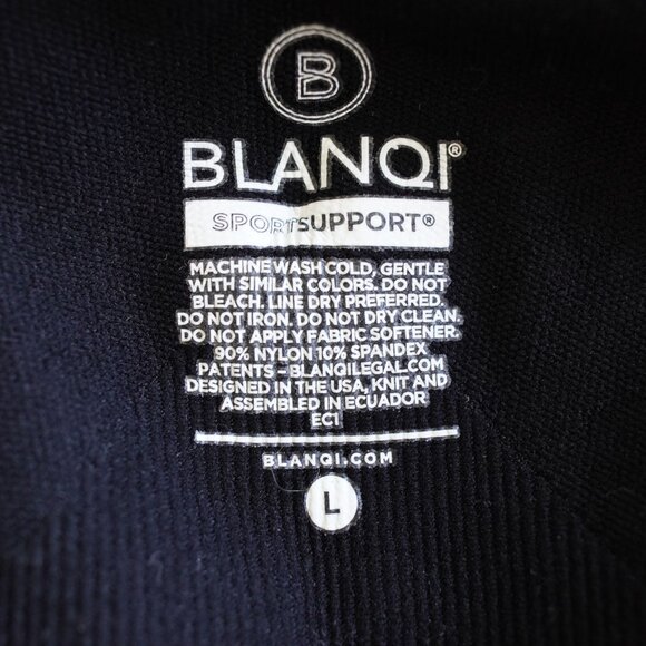 Blanqi SportSupport Maternity Support Tank Top‎ Black Size L - Picture 7 of 8